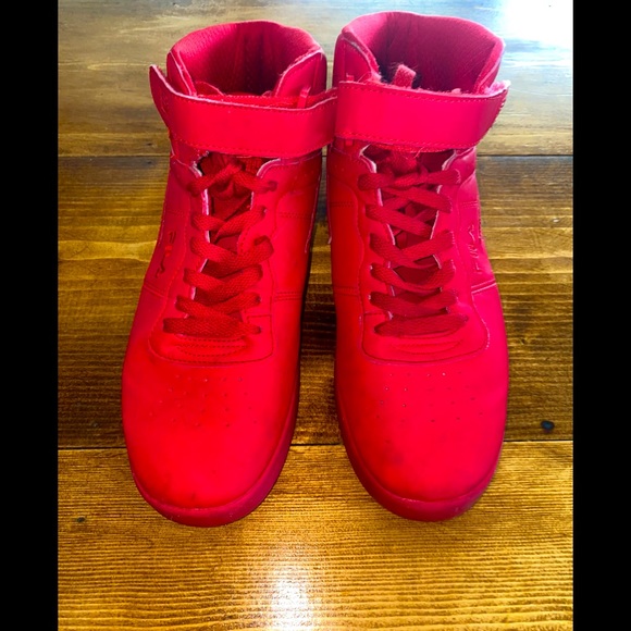 Fila Other - Men’s Red Fila Hightops, size 7